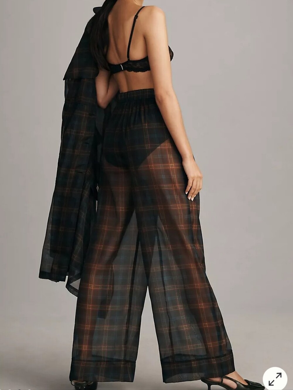 Porridge Wide Leg Trousers - Picture 3 of 13